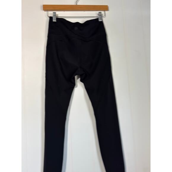 Athleta Black Performance Leggings w/ Drawstring & Side Seams Size Small - Picture 10 of 12
